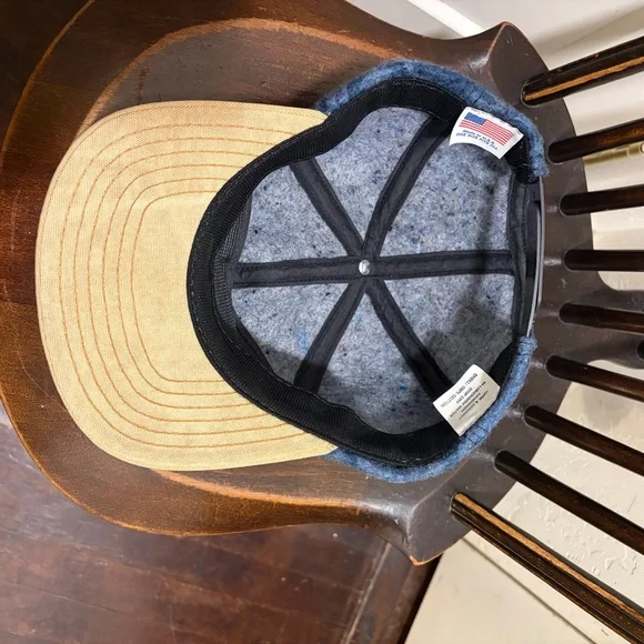 Vintage Carhartt Snapback Hat Aztec Southwestern Print Outdoor Rare Made In USA - Picture 6 of 9